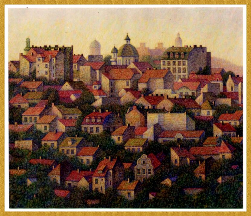 Townscape in Twilight, 1998