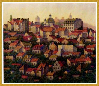 Townscape in Twilight, 1998