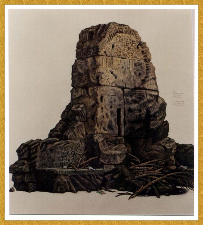 Worthy of Contemplation (Monument to Franz Joseph in Chernivtsi), 1998